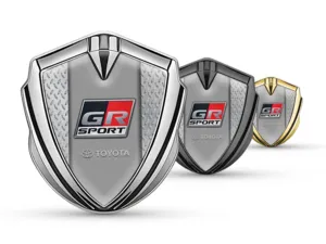 Toyota Emblem Fender Badge Sports Style Glossy